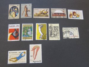 Australia 1972 Sc 532-5,9,51,82,91,600,4,37,39 FU