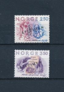 [59868] Norway 1984 Media Newspaper Press specimen set MNH