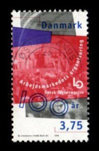 Denmark #1087 used
