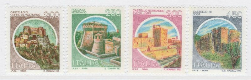 1994 Castelli d'Italia Stampa in Rotocalco i 4 Valori Nuovi MNH** A20P6F244