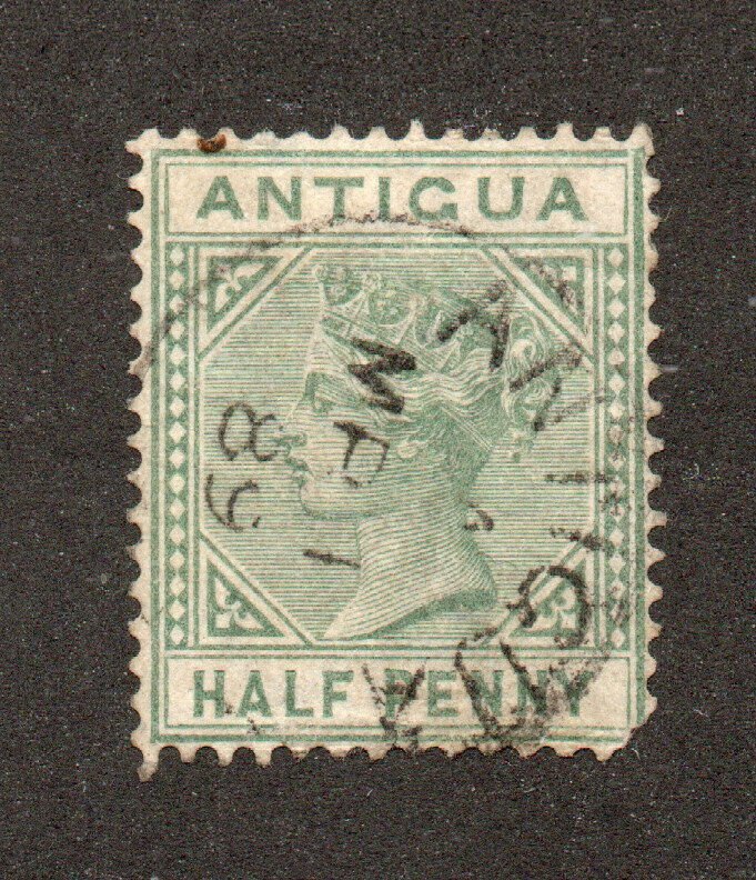 Antigua - SG# 21 Used - wmk Crown CA      /       Lot 0724079