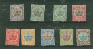 Bermuda #31-39 Unused Single (Complete Set)