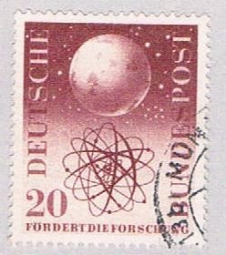 Germany 731 Used Globe 1955 (BP4974)