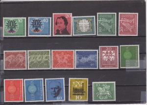 Germany 807//////823 Very Light Hinged (Complete Sets; 807-8 & 811-12 = MNH)