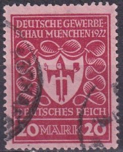 Germany #217  F-VF Used  CV $13.00 (Z3202)