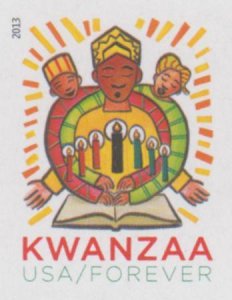US 4845a Modern Imperf Kwanzaa Single