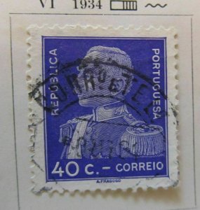 1934 A5P45F419 Portugal 40c Used-