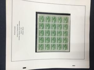 MOMEN: US # FARLEY MINT COLLECTION ON (4) ALBUM PAGES $ #9076