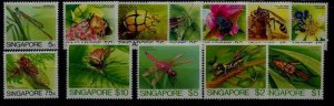 Singapore 453-64 MNH Insects SCV34.70