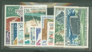 Ivory Coast #215/288 Mint (NH) Single (Complete Set)