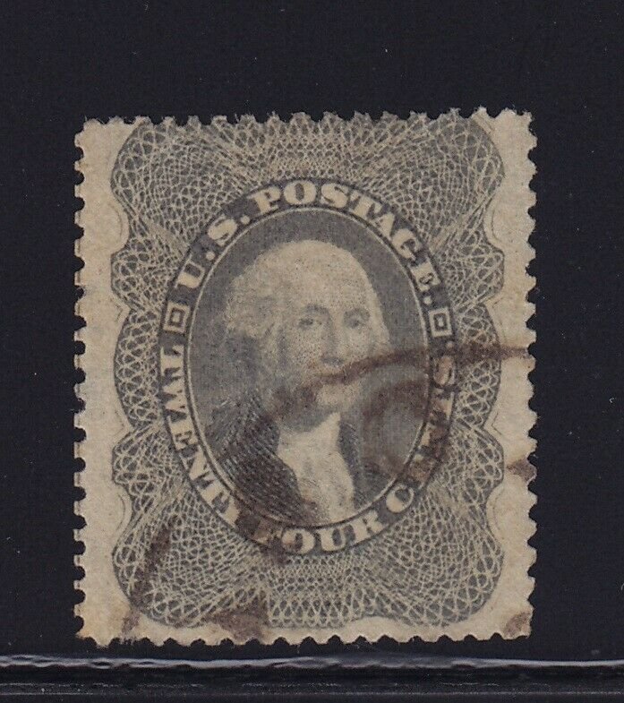 37 VF used neat cancel with nice color cv $ 400 ! see pic !