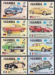 Gambia Sc #620-627 MNH