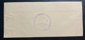 1955 Malaya First Day Cover FDC To London England Special stamp Issue