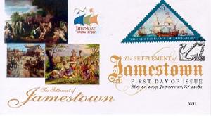 FDC 2007 Settlement of Jamestown Dig. Color Postmark sc 4136