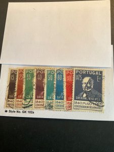 Stamps Portugal Scott #595-602 used