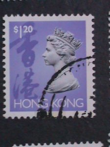 ​HONG KONG-1992-7- SC# 630//618 QUEEN ELIZABETH II USED SET VERY FINE