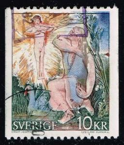 Sweden #1027 The Goosegirl; Used (0.35)