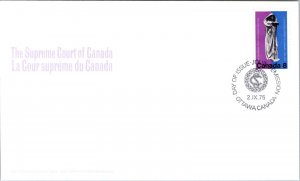 Canada 1975 FDC - The Supreme Court Of Canada - Ottawa - F78931