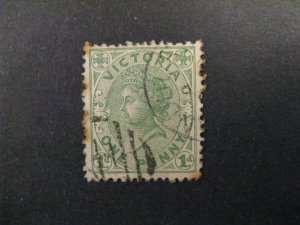 Australia/Victoria #141 used toned perfs a23.5 9519