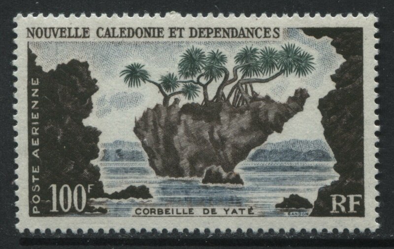 New Caledonia Airmail 100 francs mint o.g.