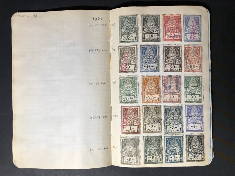 Argentina Revenue Stamps Mint/Used 1891-1932 (1600 Stamps)