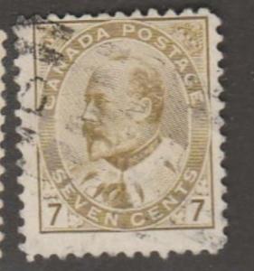 Canada Scott #92 Stamp - Used Single