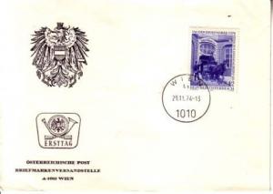 Austria, First Day Cover, Horses, Stamp Collecting