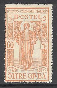 Oltre Giuba B5 mint never hinged SCV $ 1.20