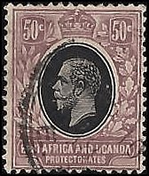 EAST AFRICA AND UGANDA   #47 USED (2)