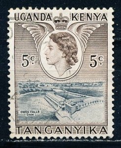 Kenya Uganda & Tanganyika #103 Single Used