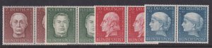 Germany, Scott B338-B341, MNH pair