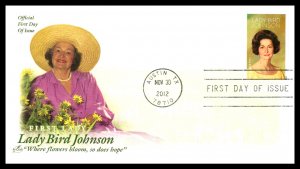 #4716 Lady Bird Johnson – Artcraft Cachet