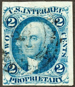 US Stamps # R13a Used F-VF Revenue Rare And Fresh Scott Value $1,350.00