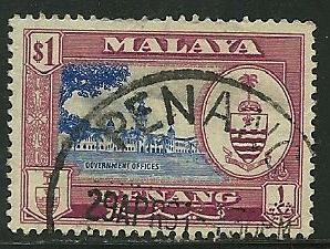 Malaya Penang # 64, Used