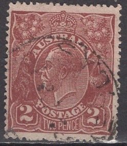 Australia 1924; Sc. # 29; Used Single Stamp