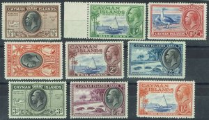 CAYMAN ISLANDS 1935 KGV PICTORIAL ¼D TO 1/-