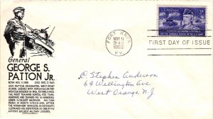 #1026 George S. Patton – Anderson Cachet Addressed to Anderson SCand