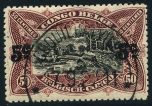 Belgian Congo Scott # 53 - used CDS