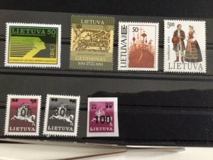 Lithuania mint never hinged  stamps A10365