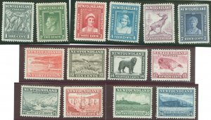 Newfoundland #253-266  Single (Complete Set)