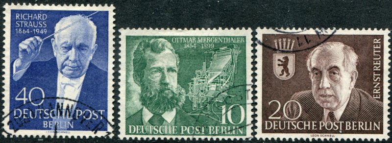 Berlin  Mi.#  3  used Stamps