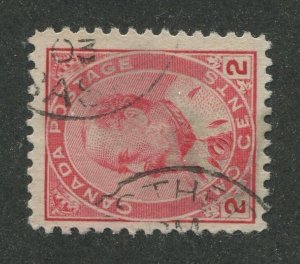 SASKATCHEWAN TOWN CANCEL ROSTHERN RF D