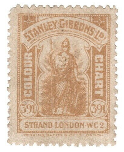 (I.B) Cinderella Collection : Stanley Gibbons Colour Chart (Buff 38)