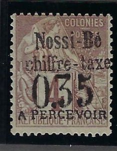 Nossi-Be SC J4 Mint F-VF $450.00....The Amazing Island!