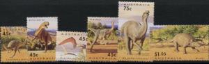 Australia Scott 1342-1347 MNH, 1993 issue, Dinosaurs, set of 6