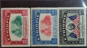 Ethiopia Scott # 278-80 Mint Never Hinged!