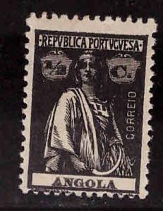 Angola  Scott 157 MH* Ceres stamp with similar centering.