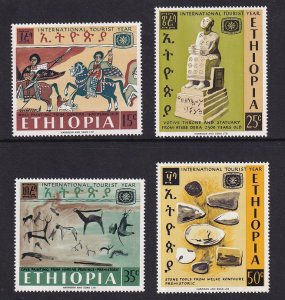 Ethiopia   #488-491   MNH  1967   international tourist year