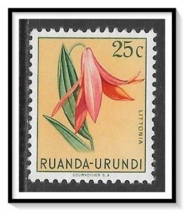 Ruanda-Urundi #117 Flowers NG