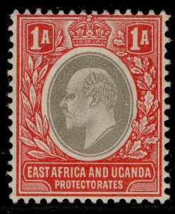 EAST AFRICA and UGANDA EDVII SG18, 1a grey & red, M MINT. Cat £12. 